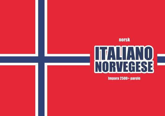 copertina del quaderno di norvegese