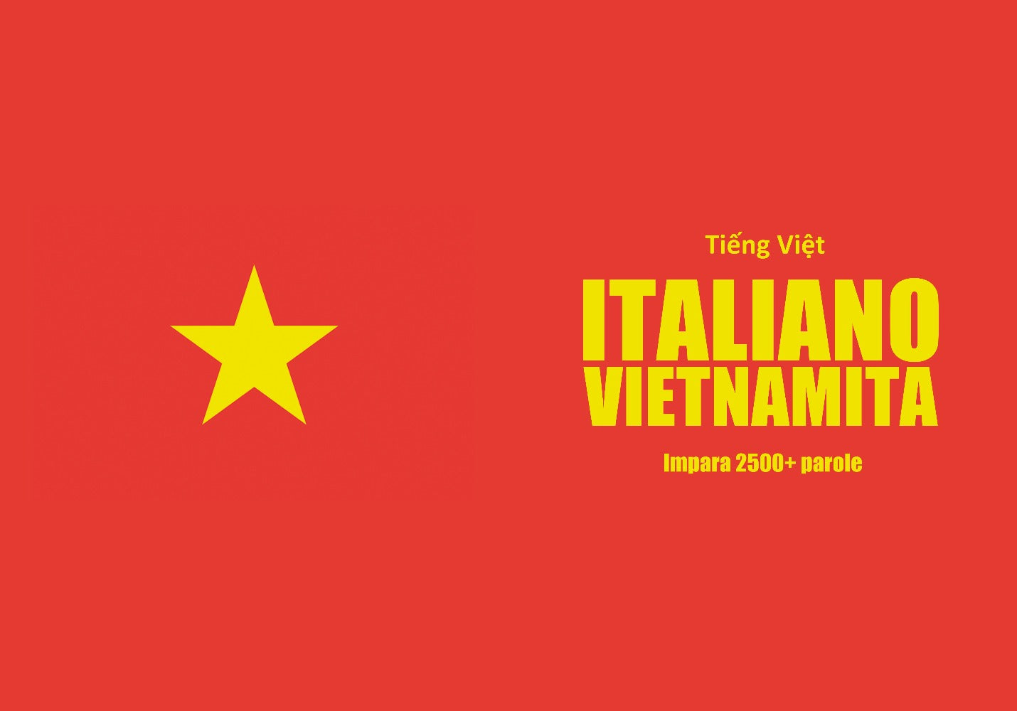 copertina del quaderno del vietnamita