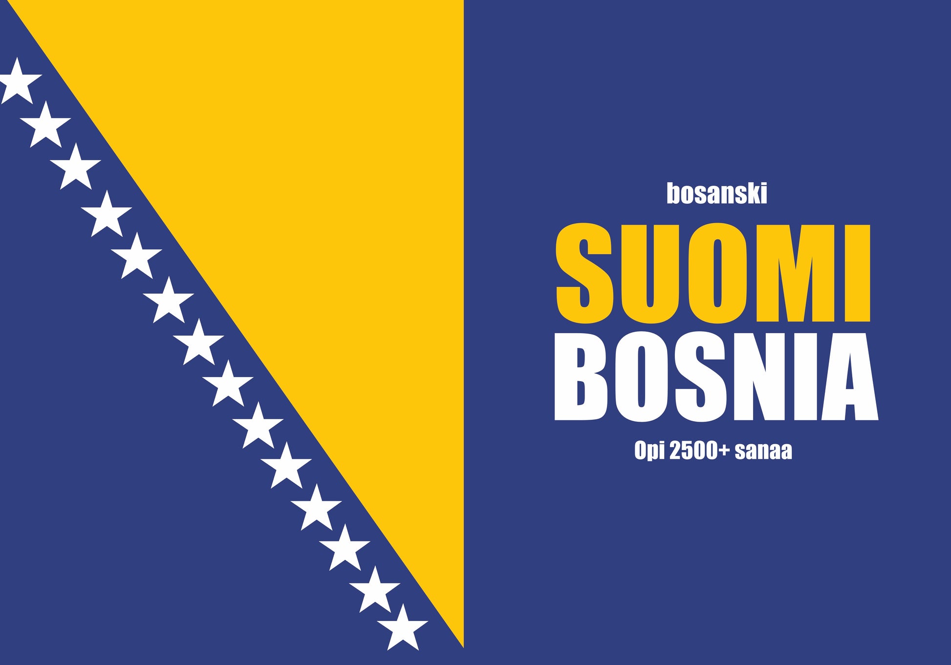 Suomi-bosnia täytettävä vihko
