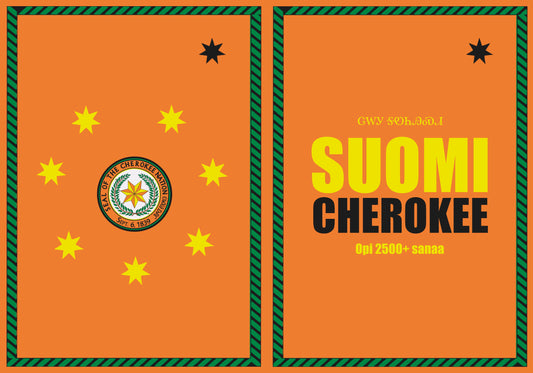 Suomi-cherokee täytettävä vihko