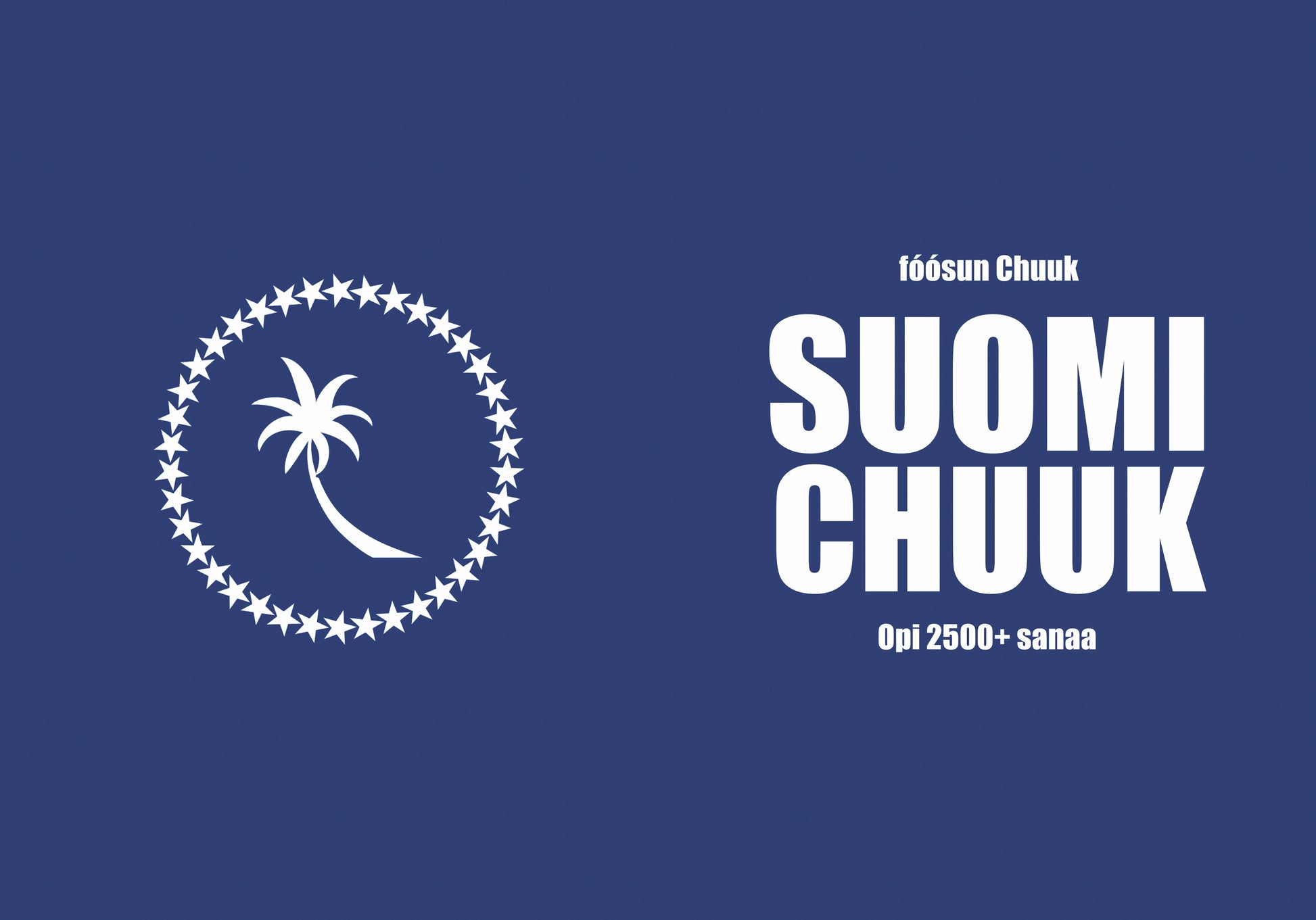 Suomi-chuuk täytettävä vihko