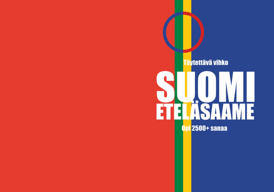 Suomi-eteläsaame täytettävä vihko