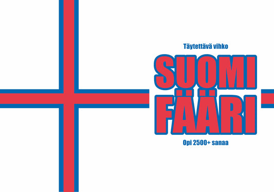 Suomi-fääri täytettävä vihko