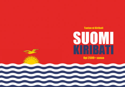 Suomi-kiribati täytettävä vihko