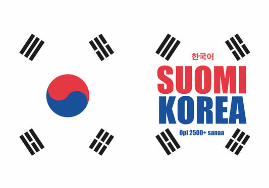 Suomi-korea täytettävä vihko