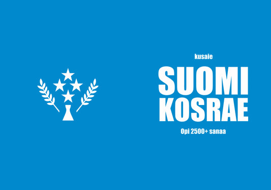 Suomi-kosrae täytettävä vihko