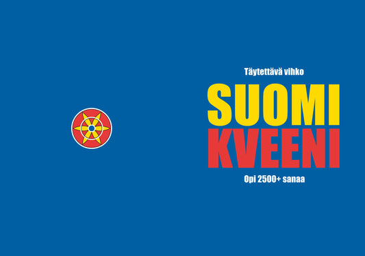 Suomi-kveeni täytettävä vihko