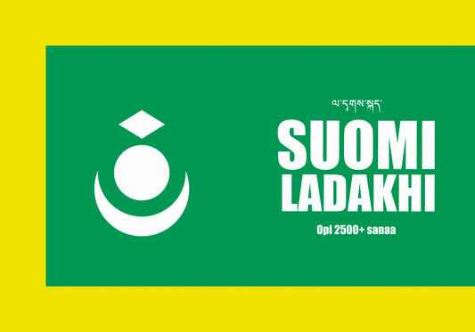 Suomi-ladakhi täytettävä vihko