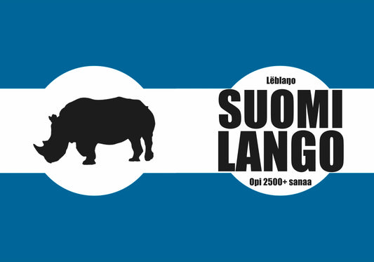 Suomi-lango täytettävä vihko