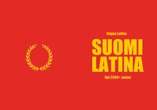 Suomi-latina täytettävä vihko