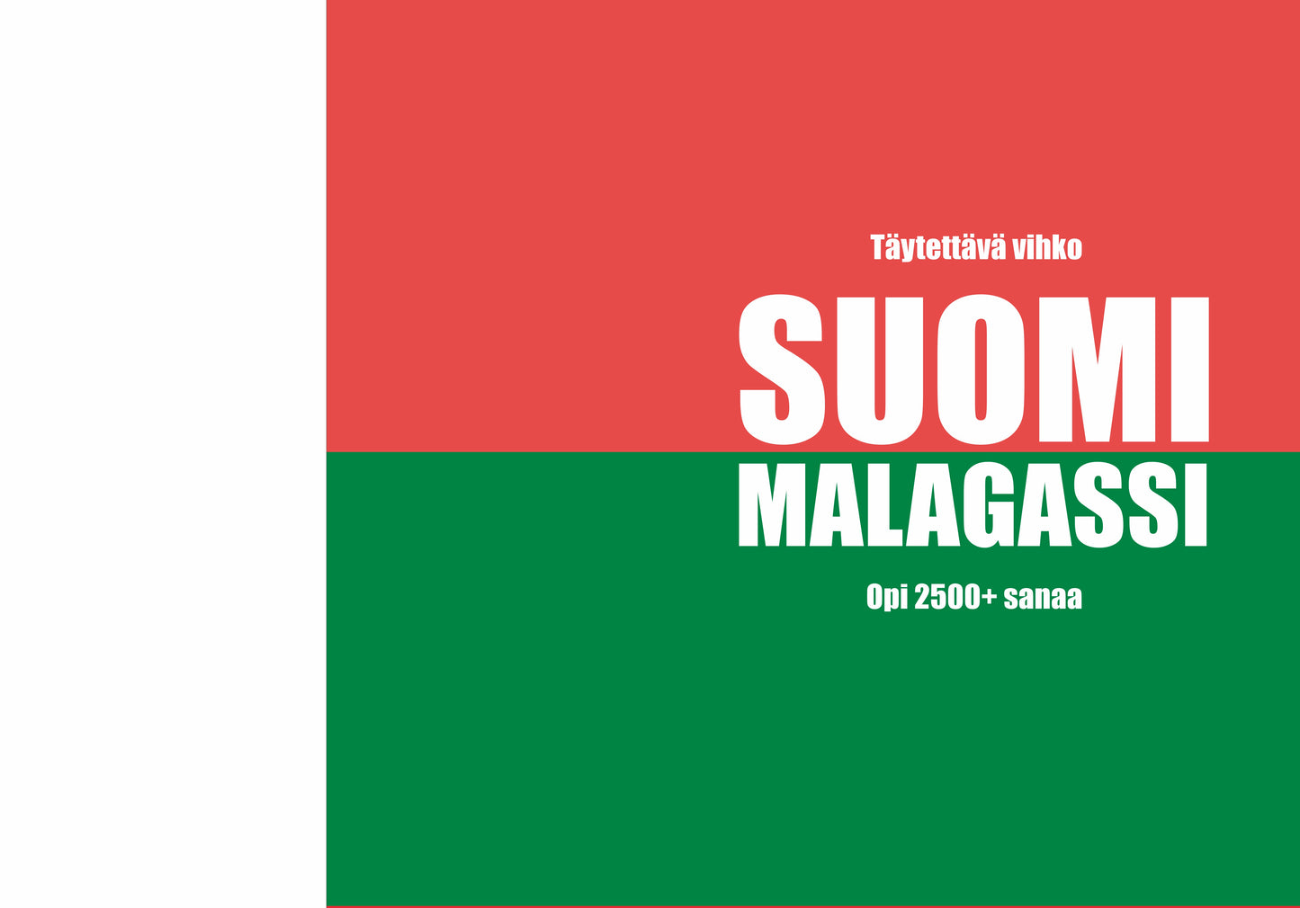 Suomi-malagassi täytettävä vihko