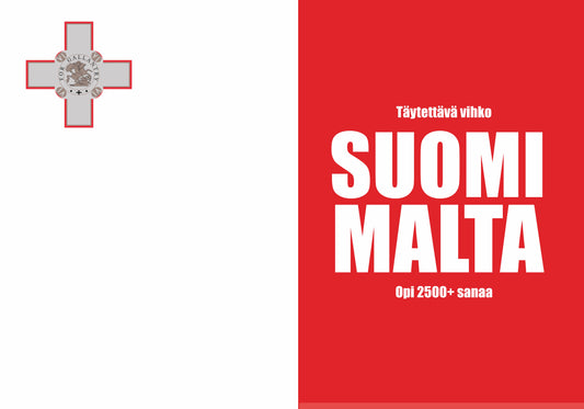 Suomi-malta täytettävä vihko