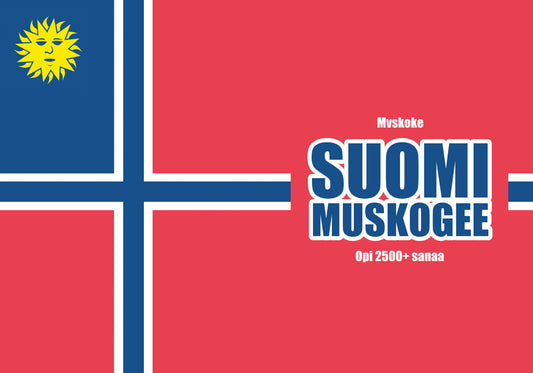 Suomi-muskogee täytettävä vihko