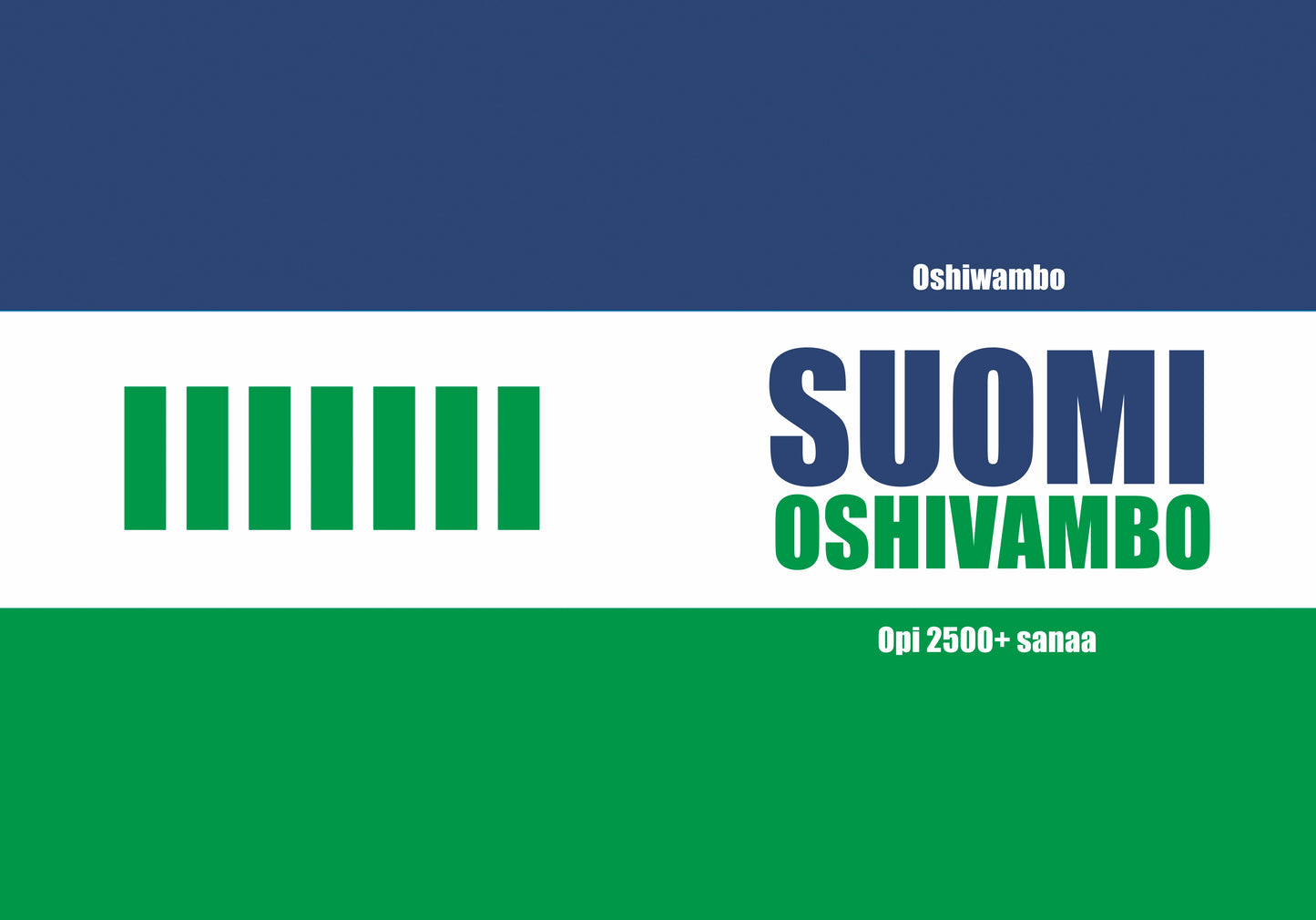 Suomi-oshivambo täytettävä vihko
