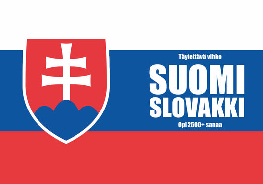 Suomi-slovakki täytettävä vihko