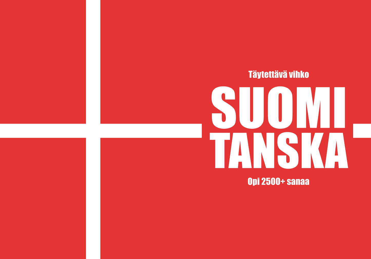 Suomi-tanska täytettävä vihko