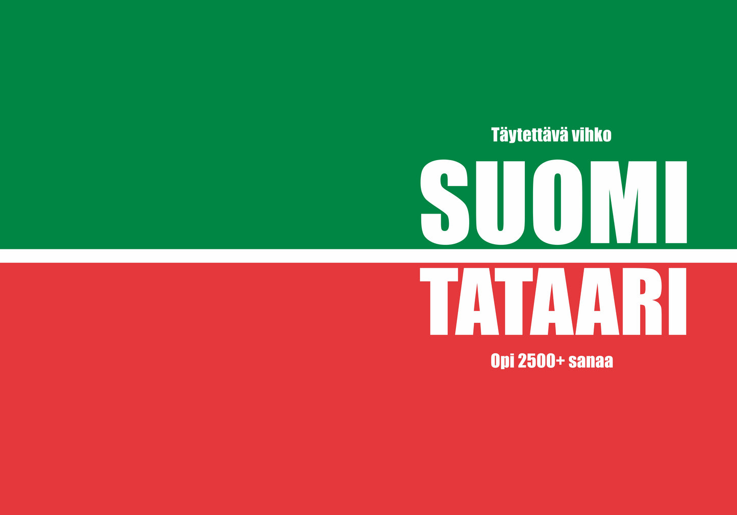 Suomi-tataari täytettävä vihko