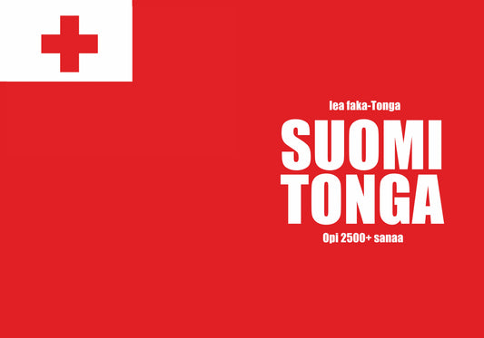 Suomi-tonga täytettävä vihko