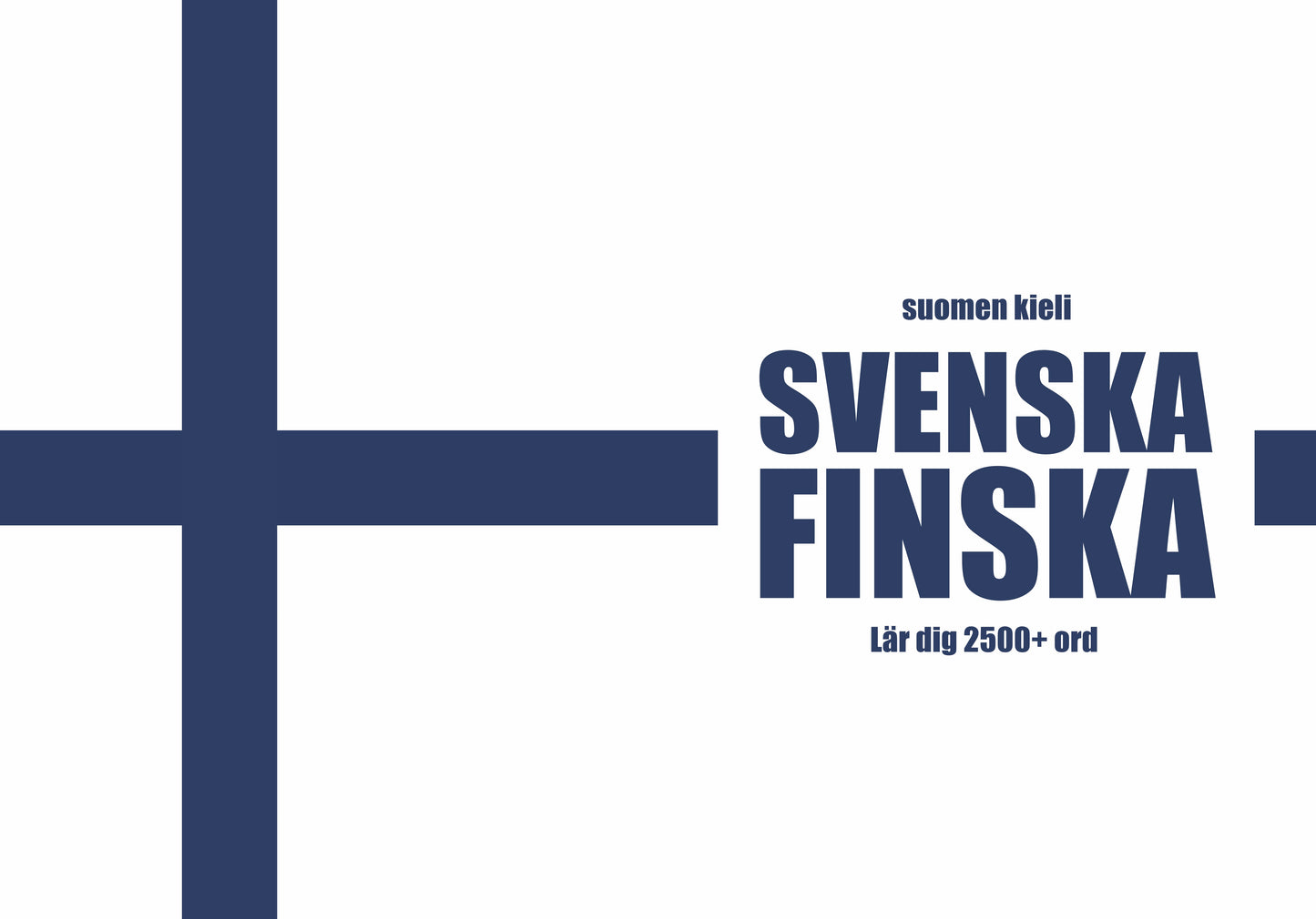 Svenska-finska anteckningsbok att fylla i