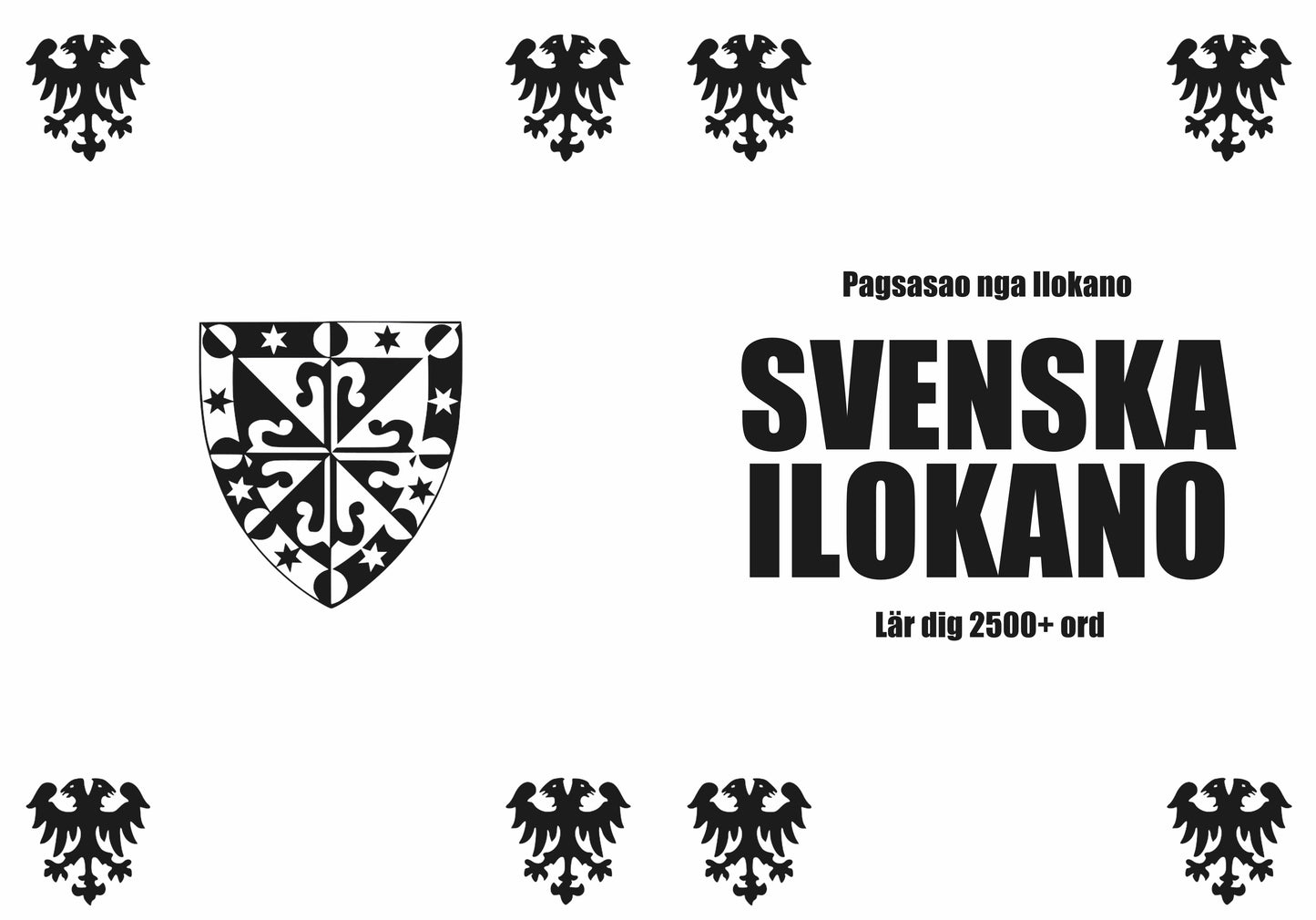 Svenska-ilokano anteckningsbok att fylla i