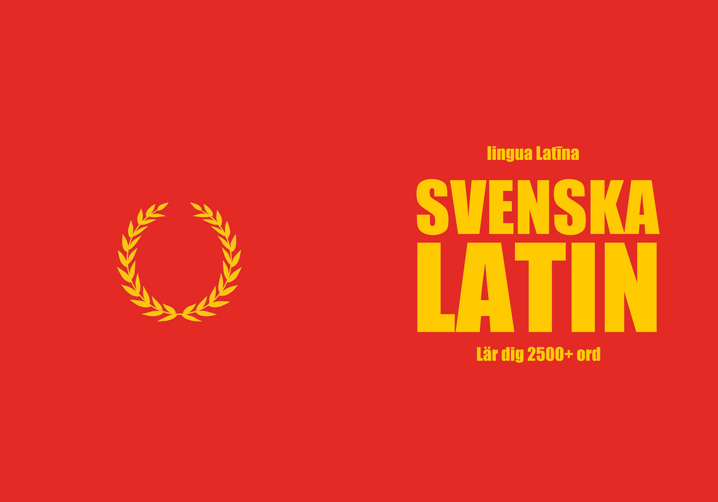 Svenska-latin anteckningsbok att fylla i