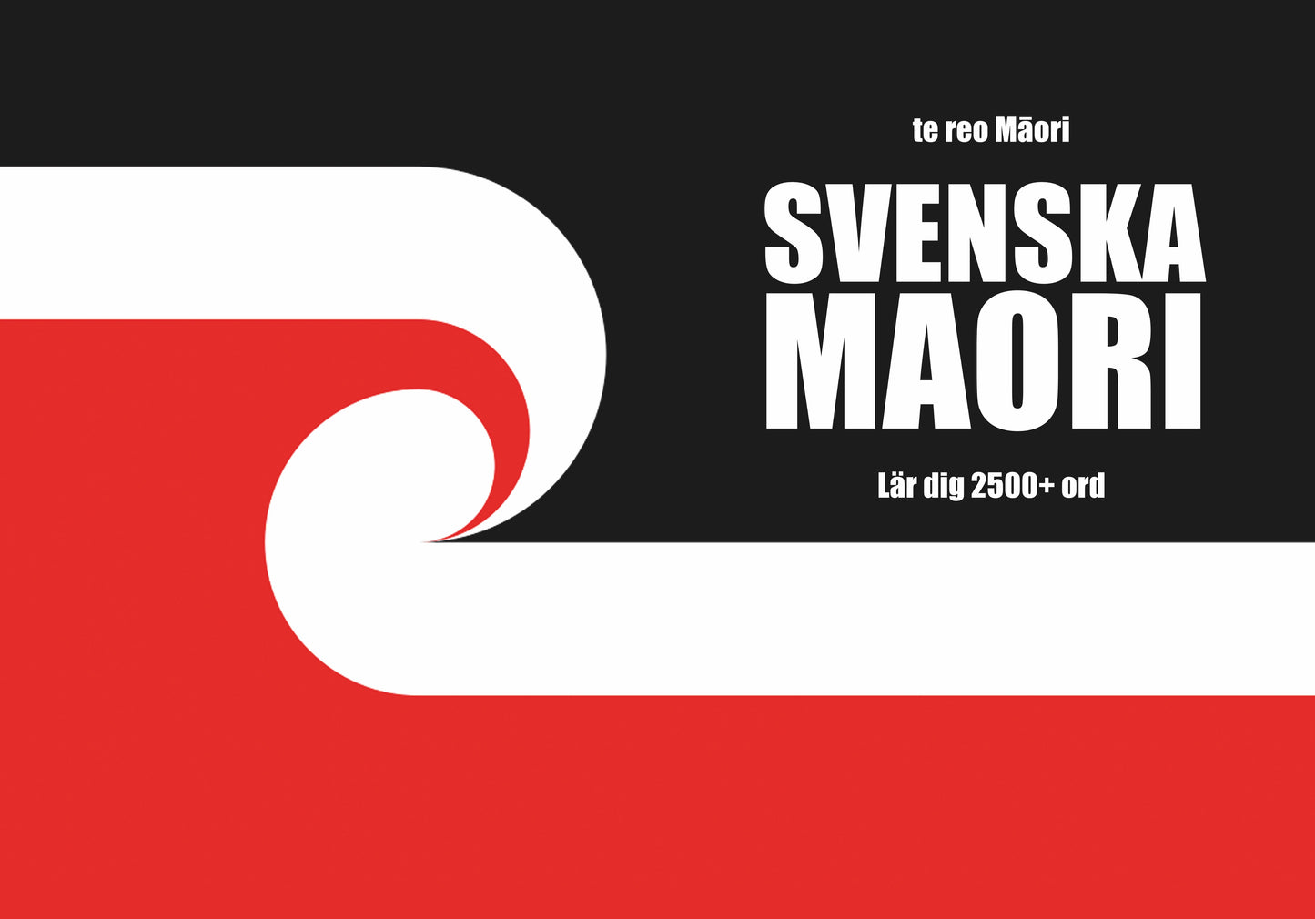 Svenska-maori anteckningsbok att fylla i