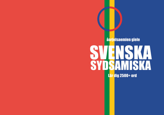 Svenska-sydsamiska anteckningsbok att fylla i