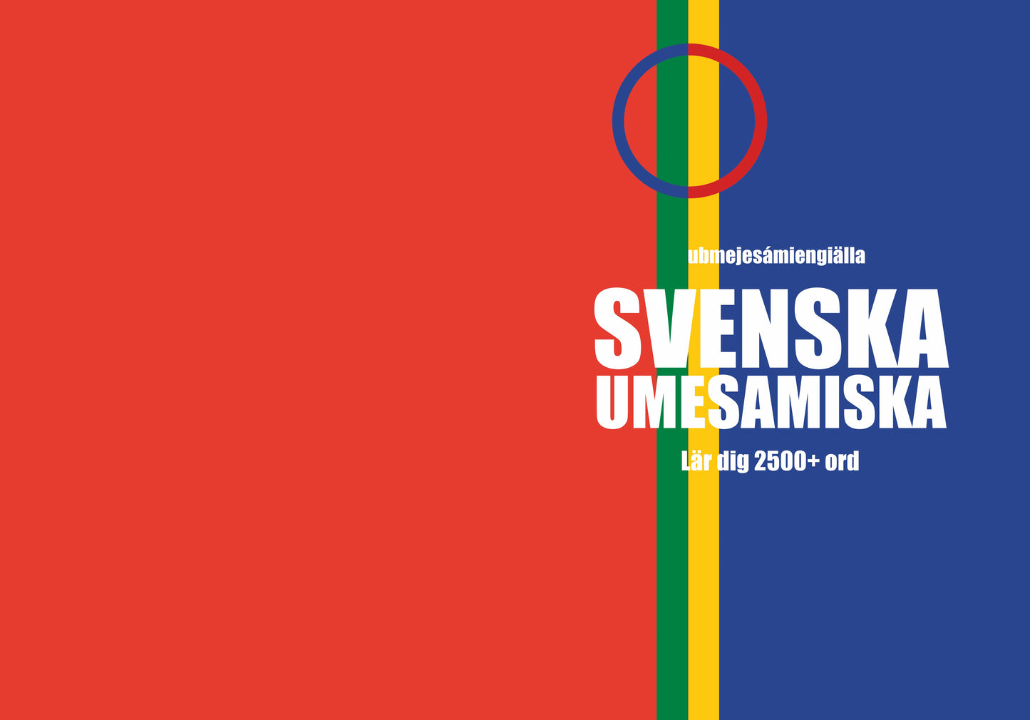 Svenska-umesamiska anteckningsbok att fylla i